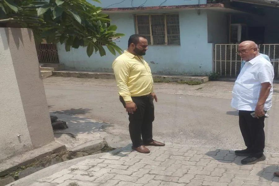 सरयू राय ने सोनारी में सड़क निर्माण की खामियों पर जताई नाराजगी