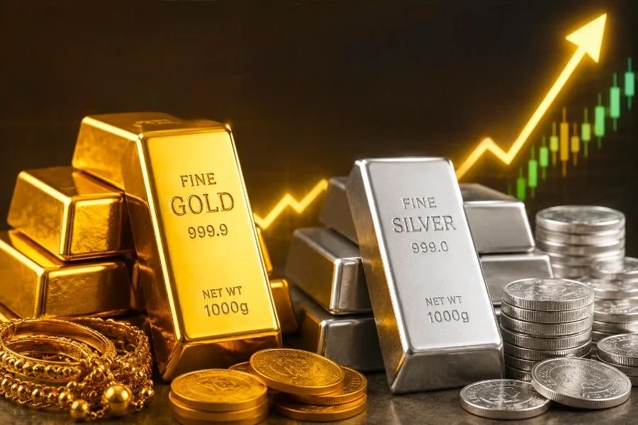 Gold & Silver Price में गिरावट, सोना ₹180 और चांदी ₹200 तक सस्ता हुआ