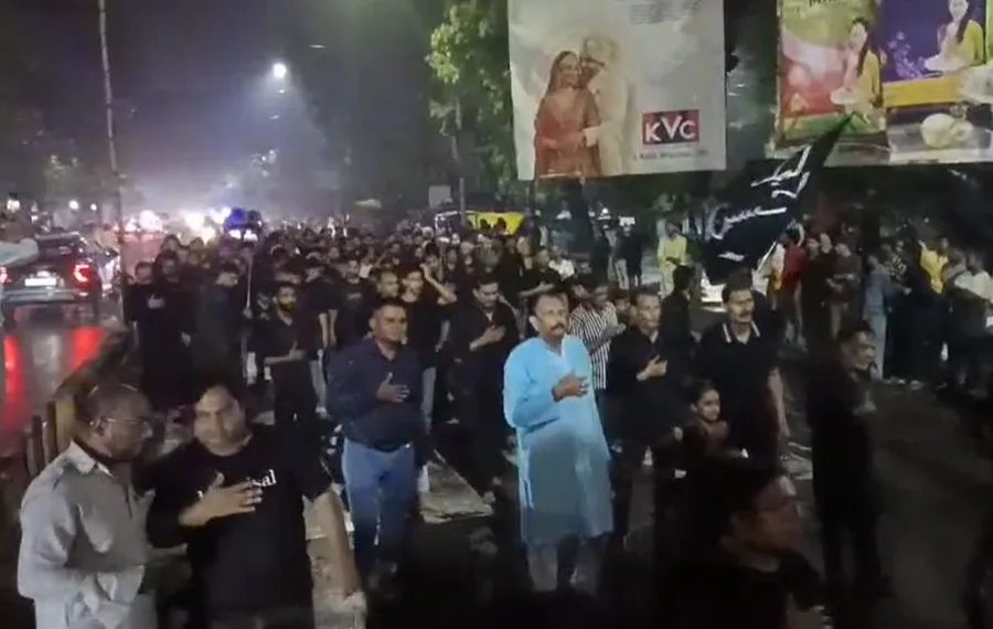 सातवीं मुहर्रम: हुसैनी मिशन में अलम जुलूस के साथ शहीदों को दी गई श्रद्धा