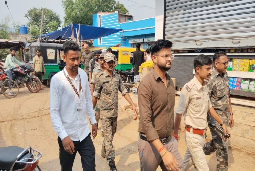 कपाली में प्रशासन ने मुहर्रम के लिए निकाला फ्लैग मार्च, शांति और सौहार्द का संदेश