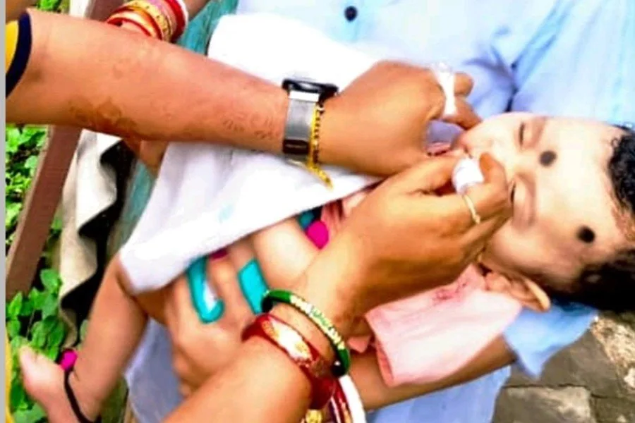 राष्ट्रीय पल्स पोलियो अभियान में रेल सिविल डिफेंस टीम बच्चों को घर-घर पोलियो ड्रॉप पिलाएगी