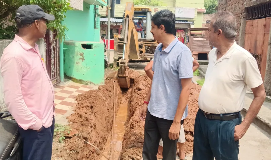 बागबेड़ा में अधूरी पाइपलाइन कार्य ने बढ़ाई जलापूर्ति समस्या, तत्काल समाधान की मांग