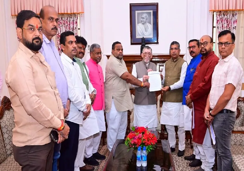जमशेदपुर हत्याकांड: भाजपा ने राज्यपाल से CBI जांच कर मामले की निष्पक्ष जांच की मांग की