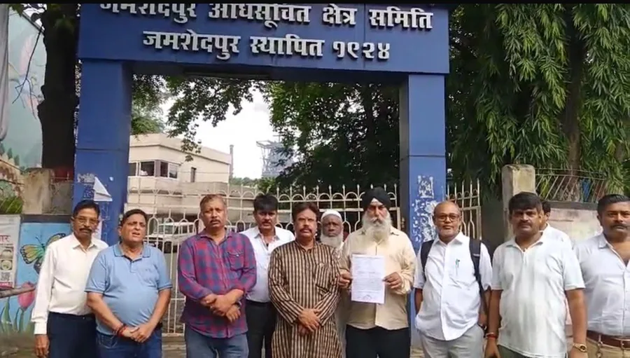 जेएनएसी दुकानों के बढ़े किराए को लेकर जमशेदपुर व्यापारियों ने किया जोरदार विरोध