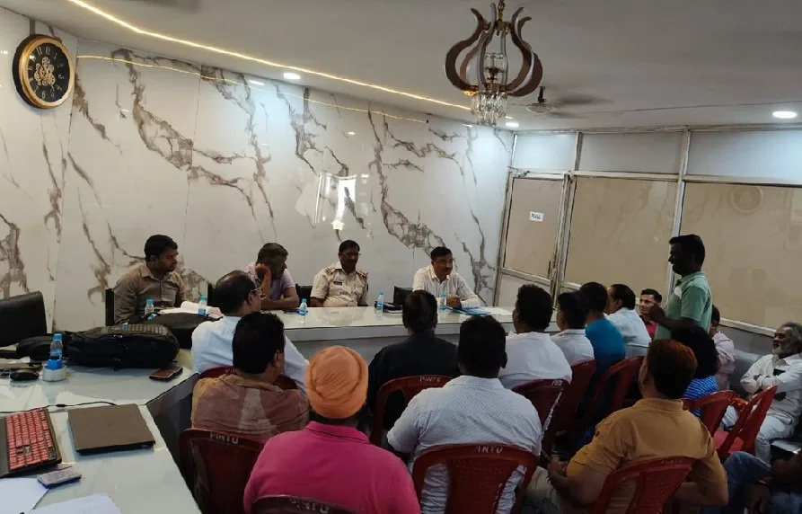 जुगसलाई रथ यात्रा शांति समिति मे बैठक, सुरक्षा और शांतिपूर्ण आयोजन पर चर्चा