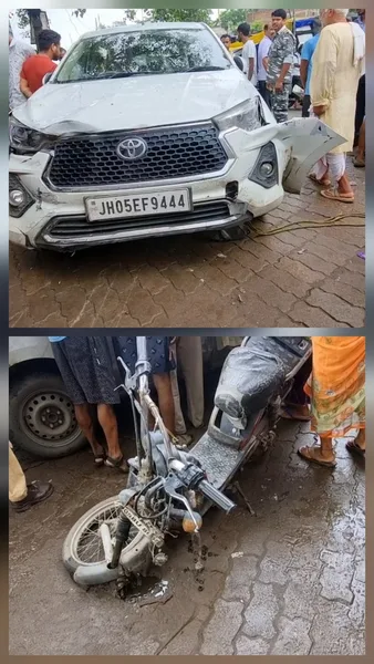 बागबेड़ा में तेज रफ्तार कार ने दी चेतावनी, चार घायल, चालक फरार, जांच जारी