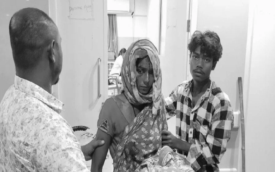रीता पहाड़िया का कुल्हाड़ी हमला: बोड़ाम में मानसिक तनाव में महिला गंभीर, अस्पताल में भर्ती