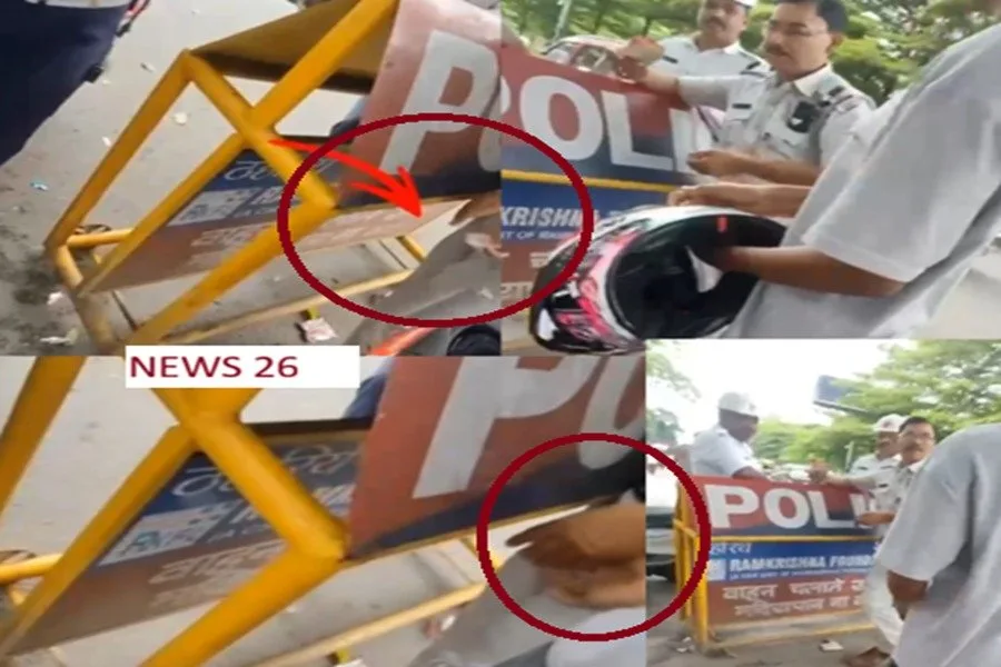 जमशेदपुर ट्रैफिक चेकिंग में पैसे वसूली का आरोप, पुलिस अधिकारियों का वायरल वीडियो समाज में सवाल