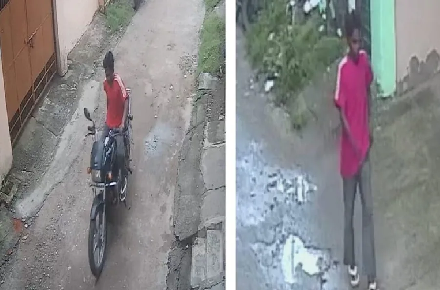 बिरसानगर में बाइक चोरी का CCTV फुटेज मिला, पुलिस कर रही जांच
