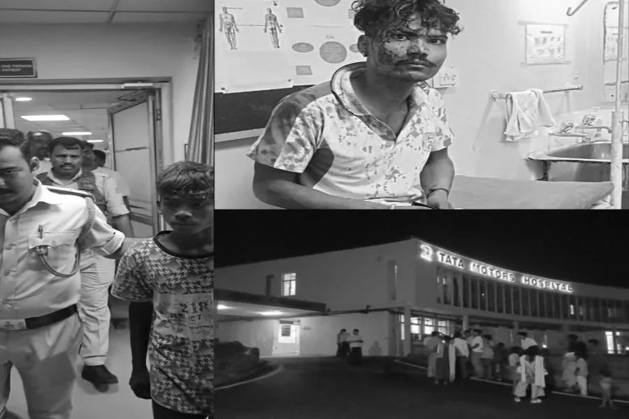 टेल्को झंडा चौक पर चापड़ से हमला, युवक की हालत गंभीर, पुलिस जांच में जुटी