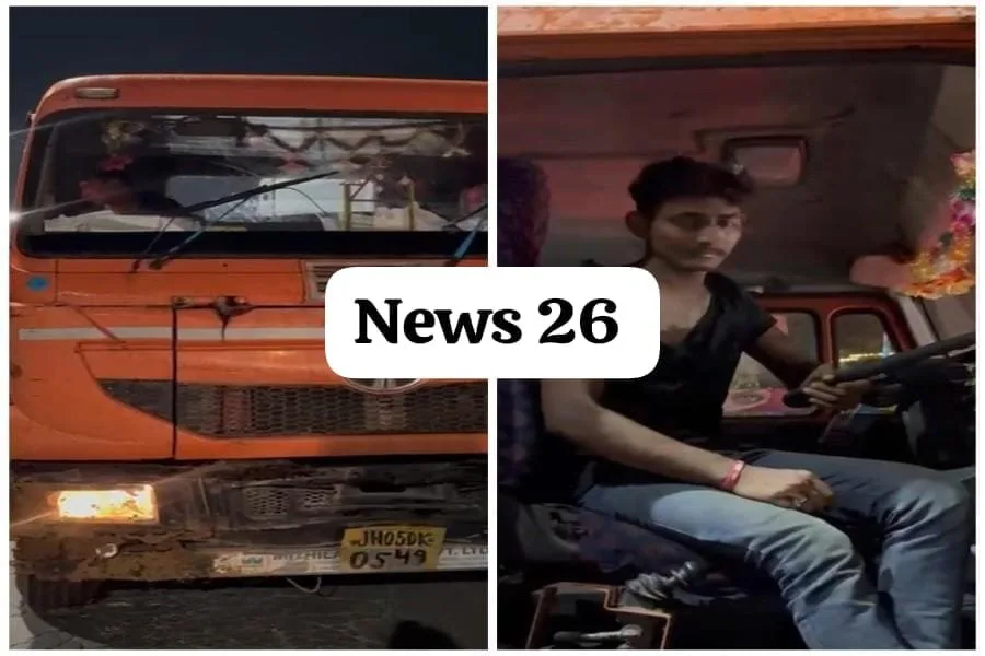 आदित्यपुर टोल ब्रिज पर बेकाबू ट्रेलर का खौफनाक रौद्र रूप, ड्राइवर पुलिस हिरासत में