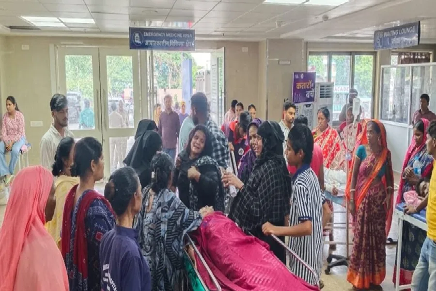 MGM अस्पताल में वेंटिलेटर की कमी से 23 वर्षीय युवती की मौत, परिजन अस्पताल में हंगामा