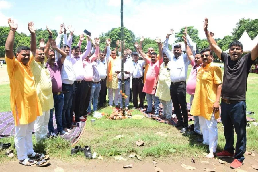 10 अगस्त को श्री नीलकंठ महादेव संघ की दसवीं भजन संध्या, भूमि पूजन के साथ तैयारियां शुरू