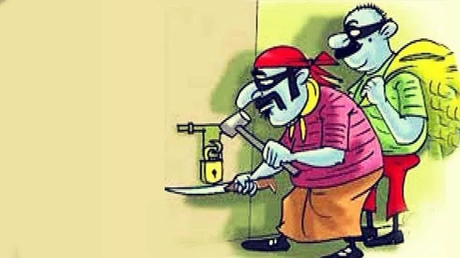 गोलमुरी चोरी में बंद क्वार्टर से जेवरात और हजारों रुपये की चोरी